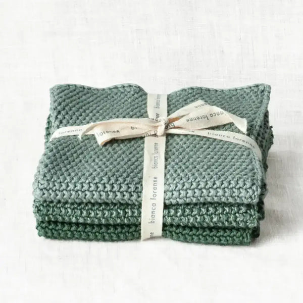 Lavette Sage Washcloths – High quality House of Dudley homewares