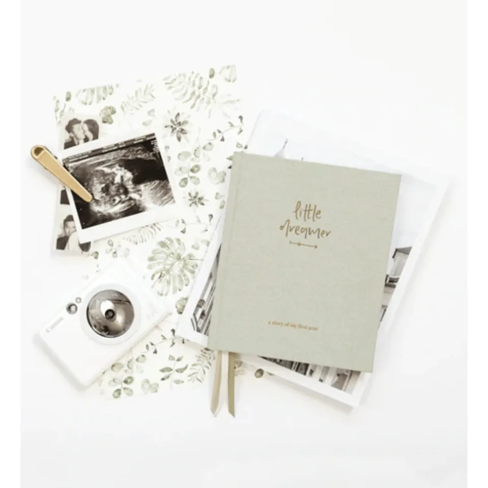 Little Dreamer - Baby Journal - Sage-baby-gift-House-of-Dudley
