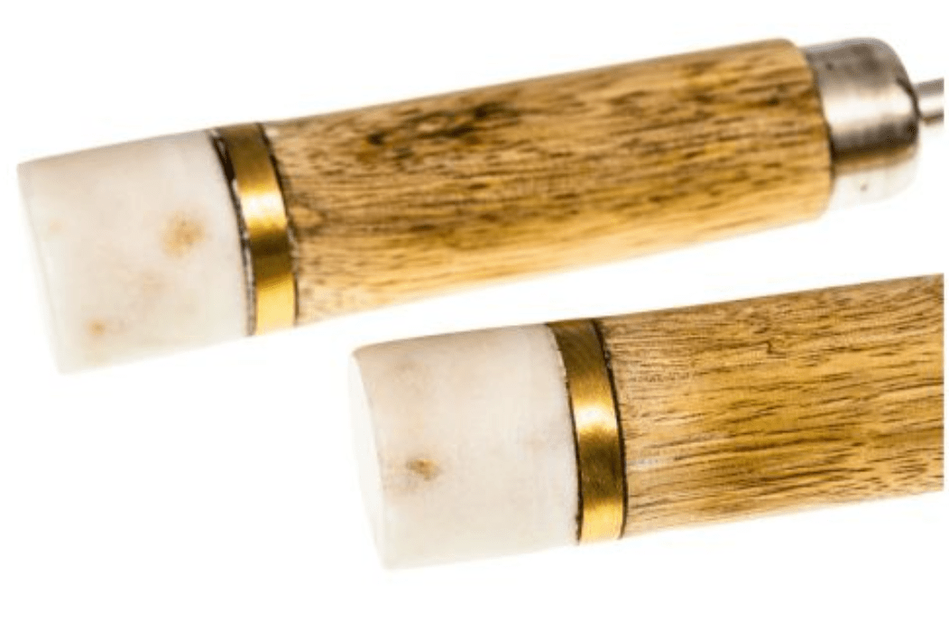 Marble & Acacia Wood Salad Servers House of Dudley