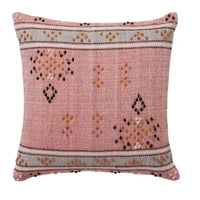 Thumbnail for A Mya Cushion by L&M Home with a geometric pattern.