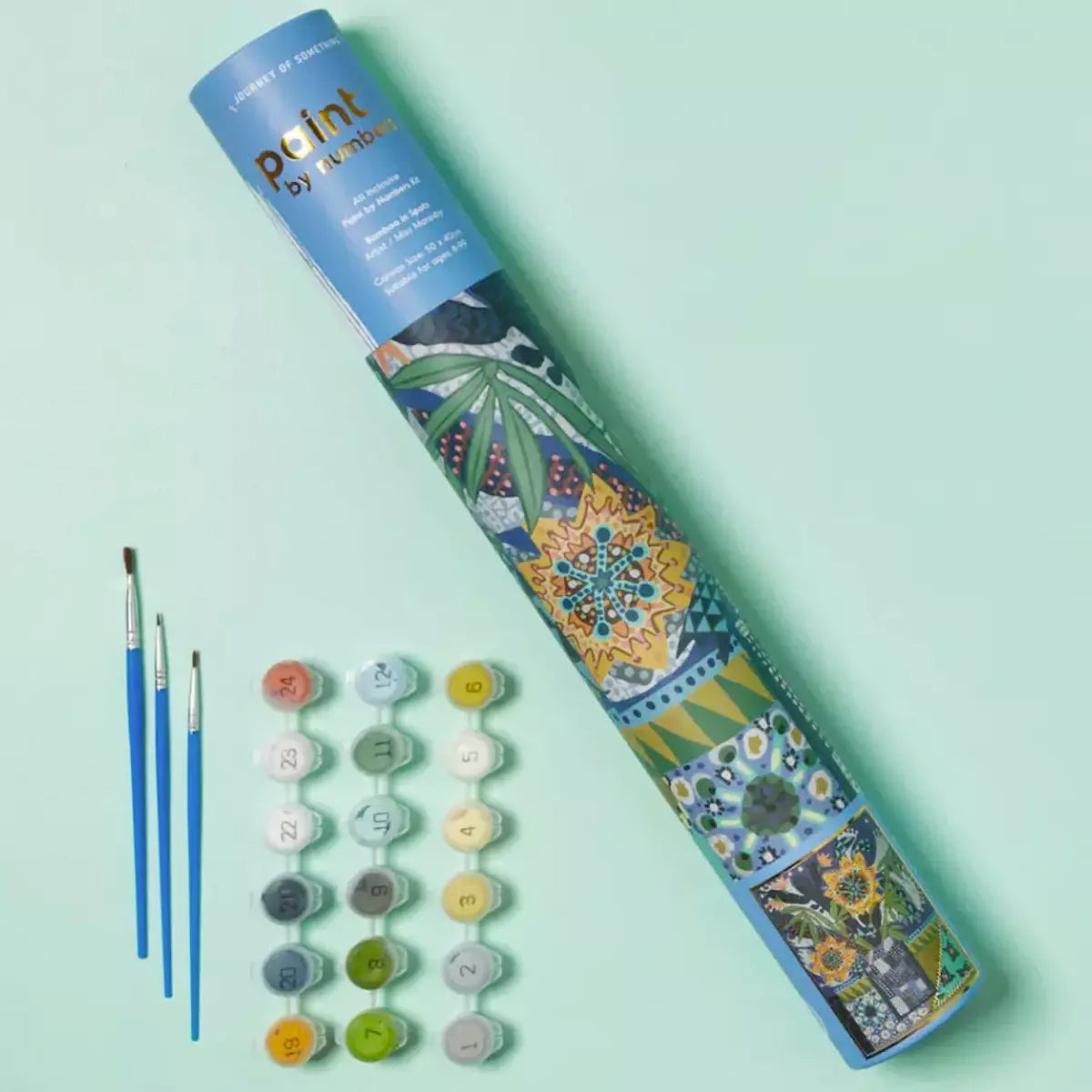 Paint by Numbers - Bamboo and Spots – High quality House of Dudley homewares