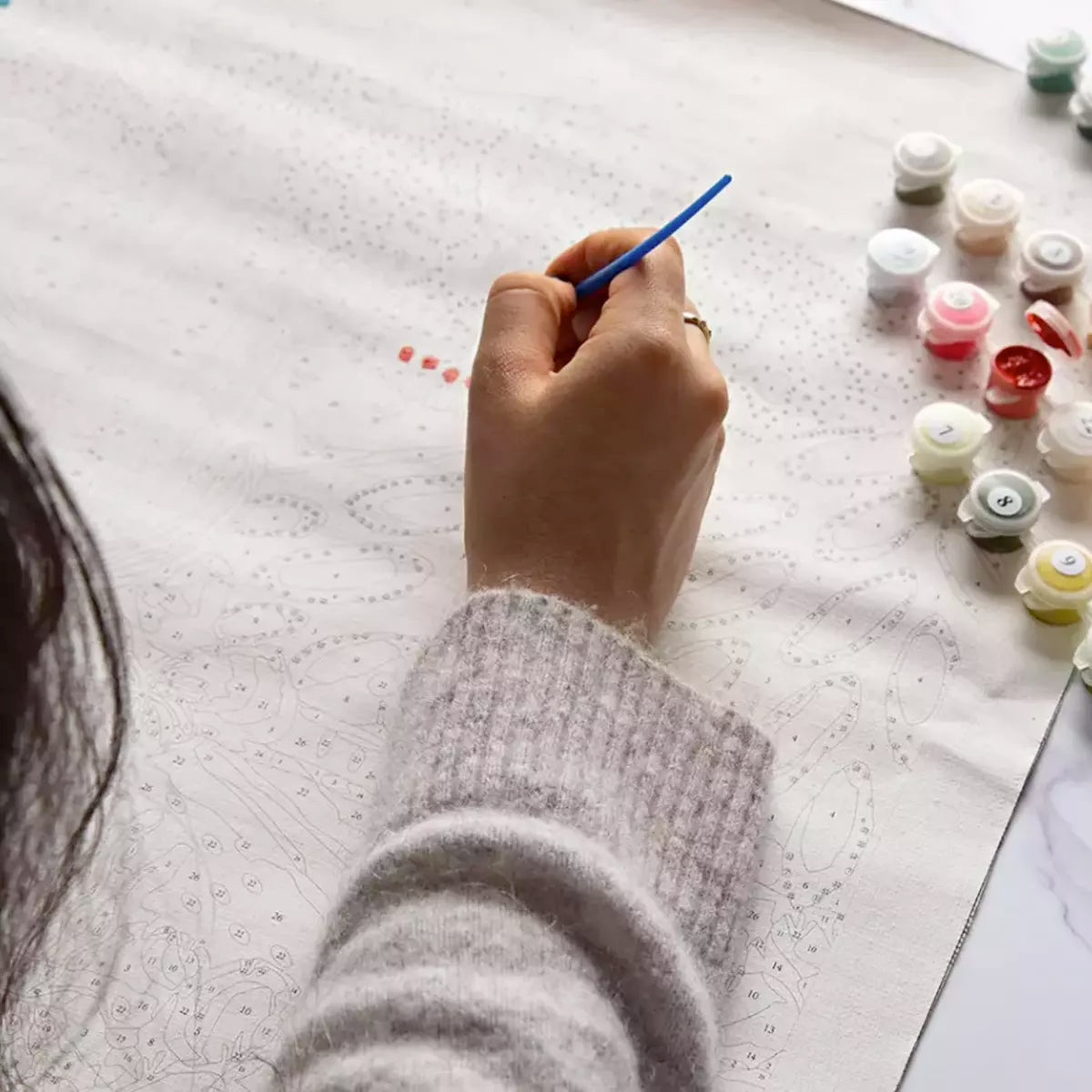 Paint by Numbers - Bamboo and Spots – High quality House of Dudley homewares