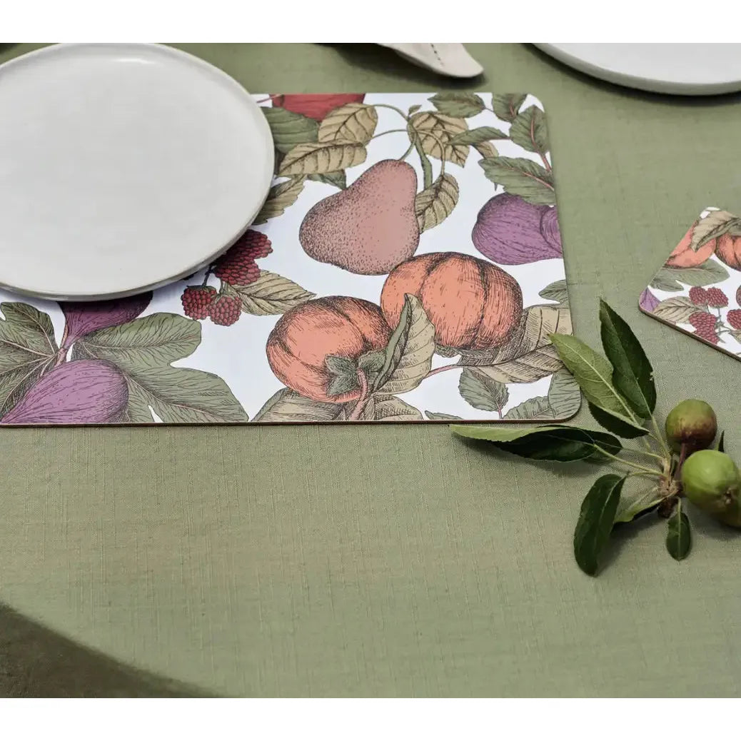 Placemat Orchard Rectangle - S/4 – High quality House of Dudley homewares