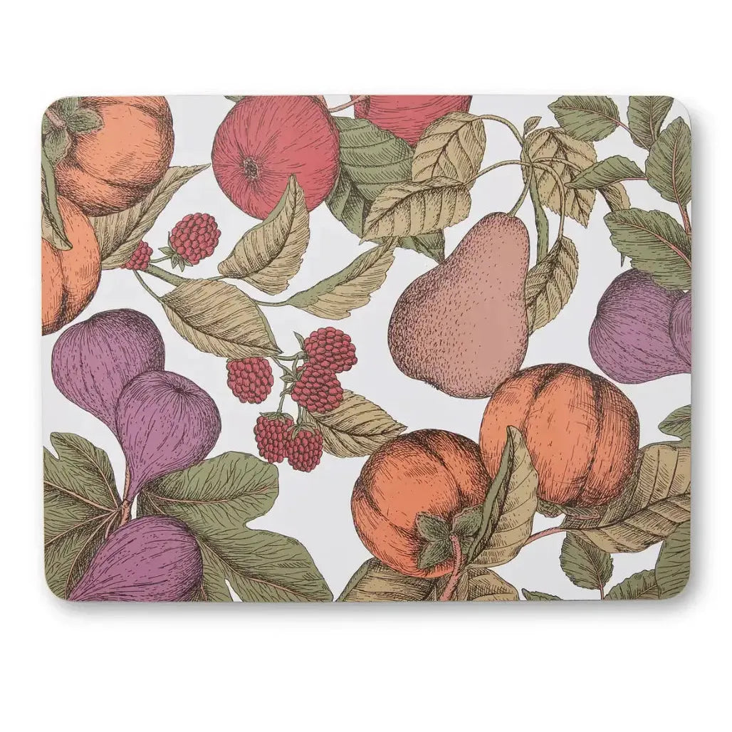 Placemat Orchard Rectangle - S/4 – High quality House of Dudley homewares