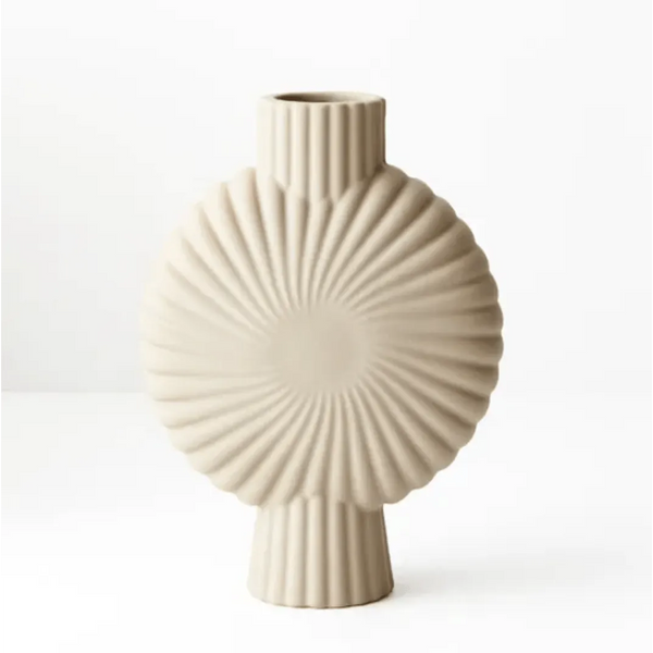 Riccasi Vase - Sand-decorative-vase-House-of-Dudley
