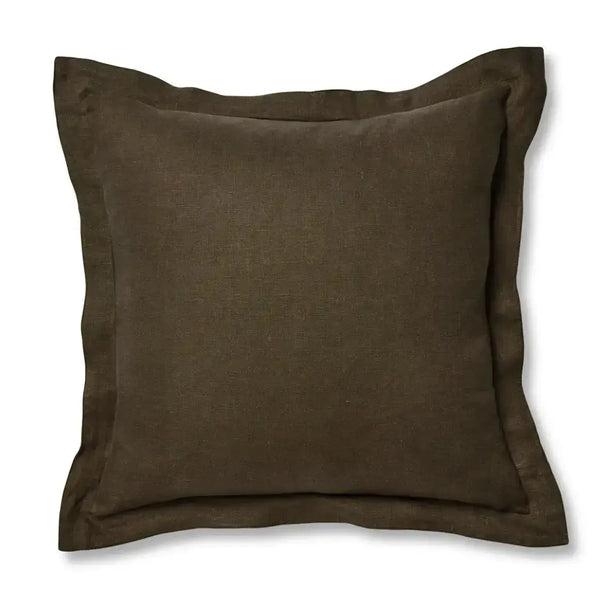 Riley Linen Cushion - Olive – High quality House of Dudley homewares