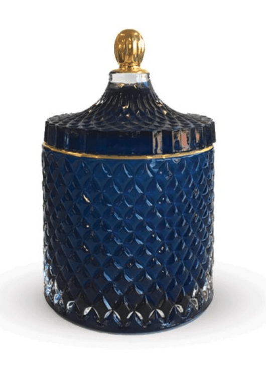 Royal Blue Trinket Jar House of Dudley