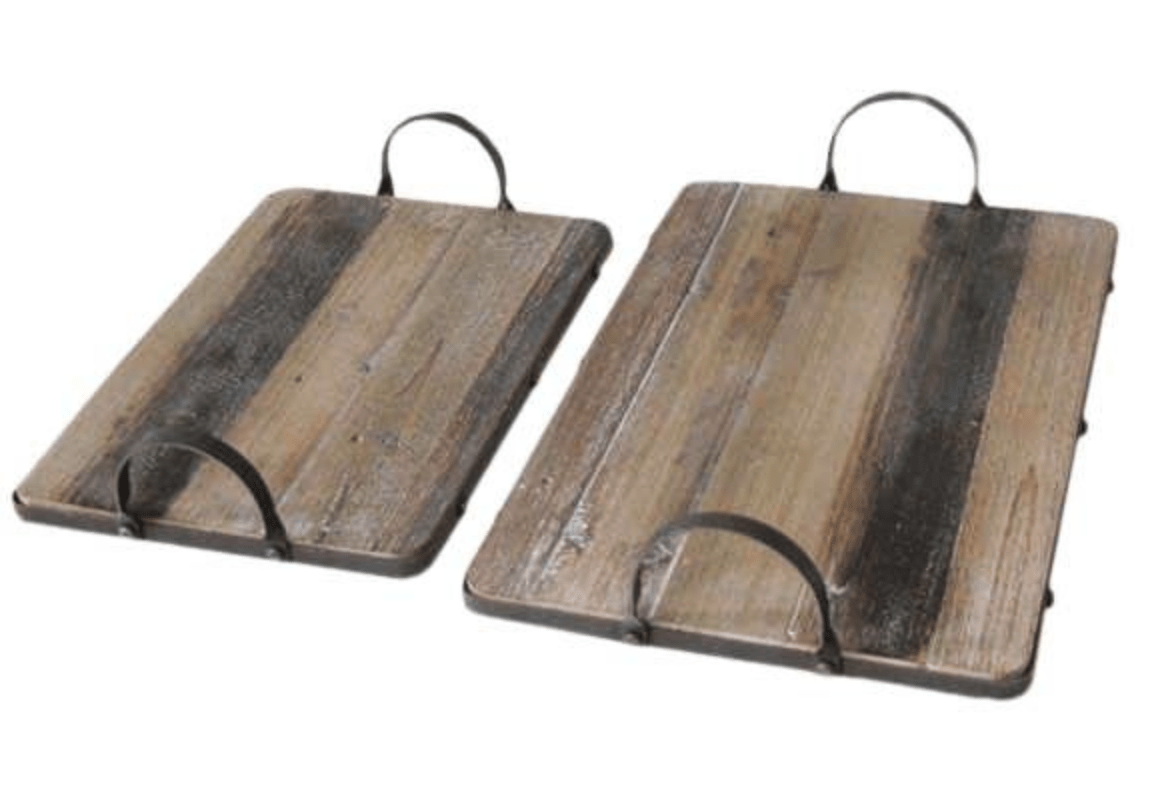 Rustic Tray with Handle House of Dudley
