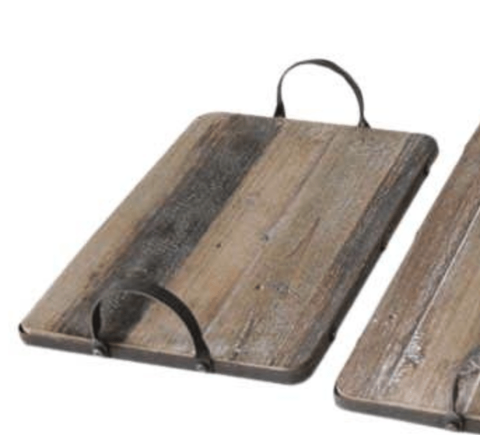 Rustic Tray with Handle House of Dudley