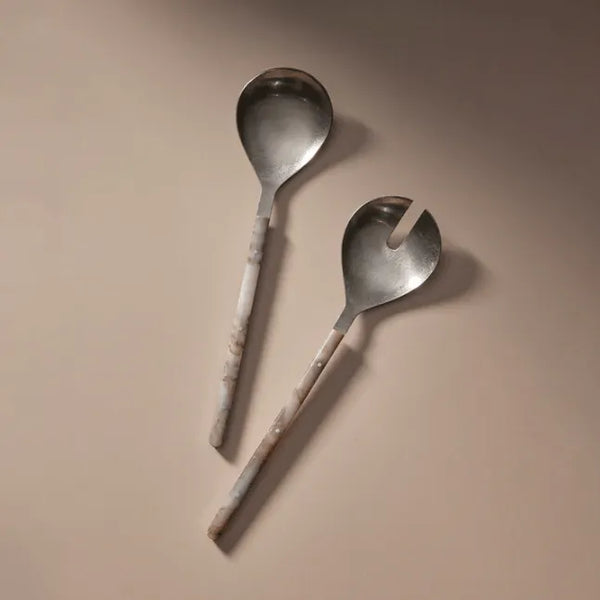 Scout Salad Servers - Tortoise – High quality House of Dudley homewares