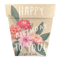 Thumbnail for Seeds - 'Happy Birthday to You' Zinnia – High quality House of Dudley homewares