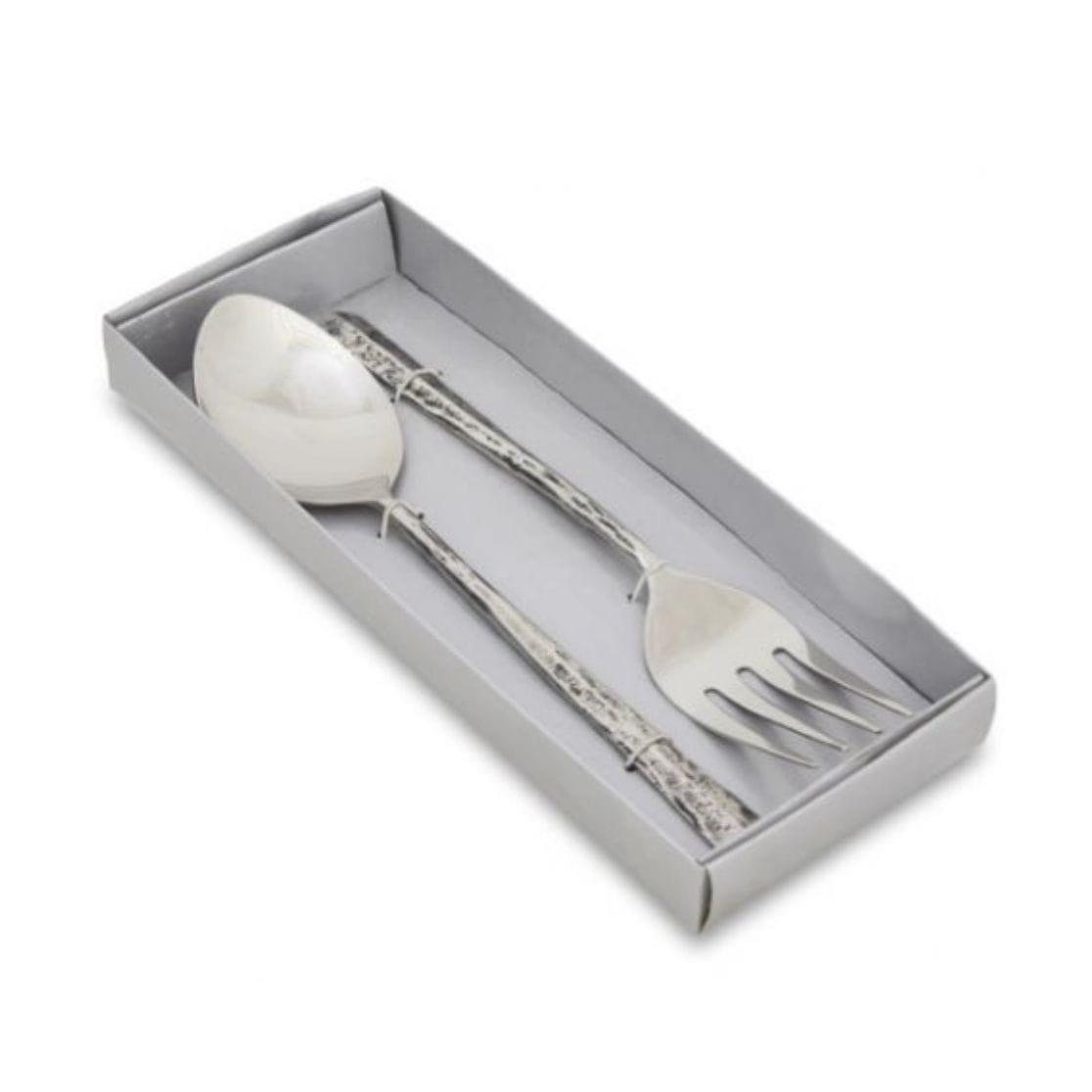 Set of 2 Classic Stainless Steel Salad Servers House of Dudley