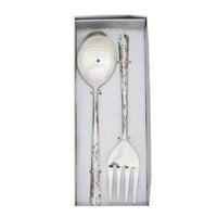 Thumbnail for Set of 2 Classic Stainless Steel Salad Servers House of Dudley