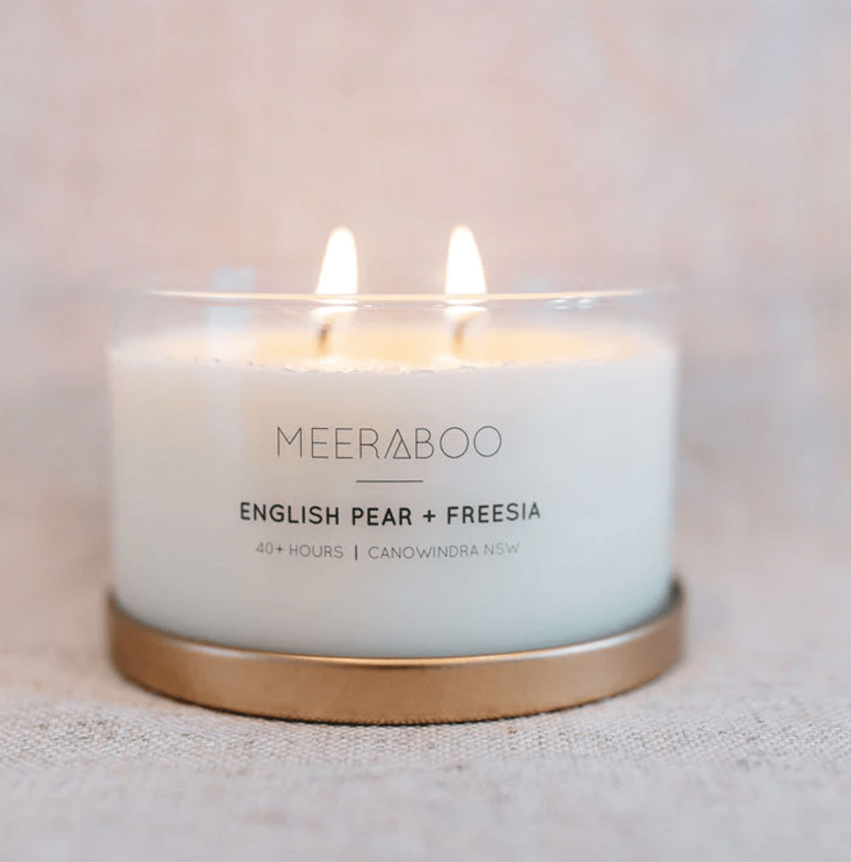 Soy Candle - English Pear + Freesia House of Dudley