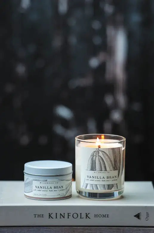 Wildwood Candle - Vanilla Bean + Caramel