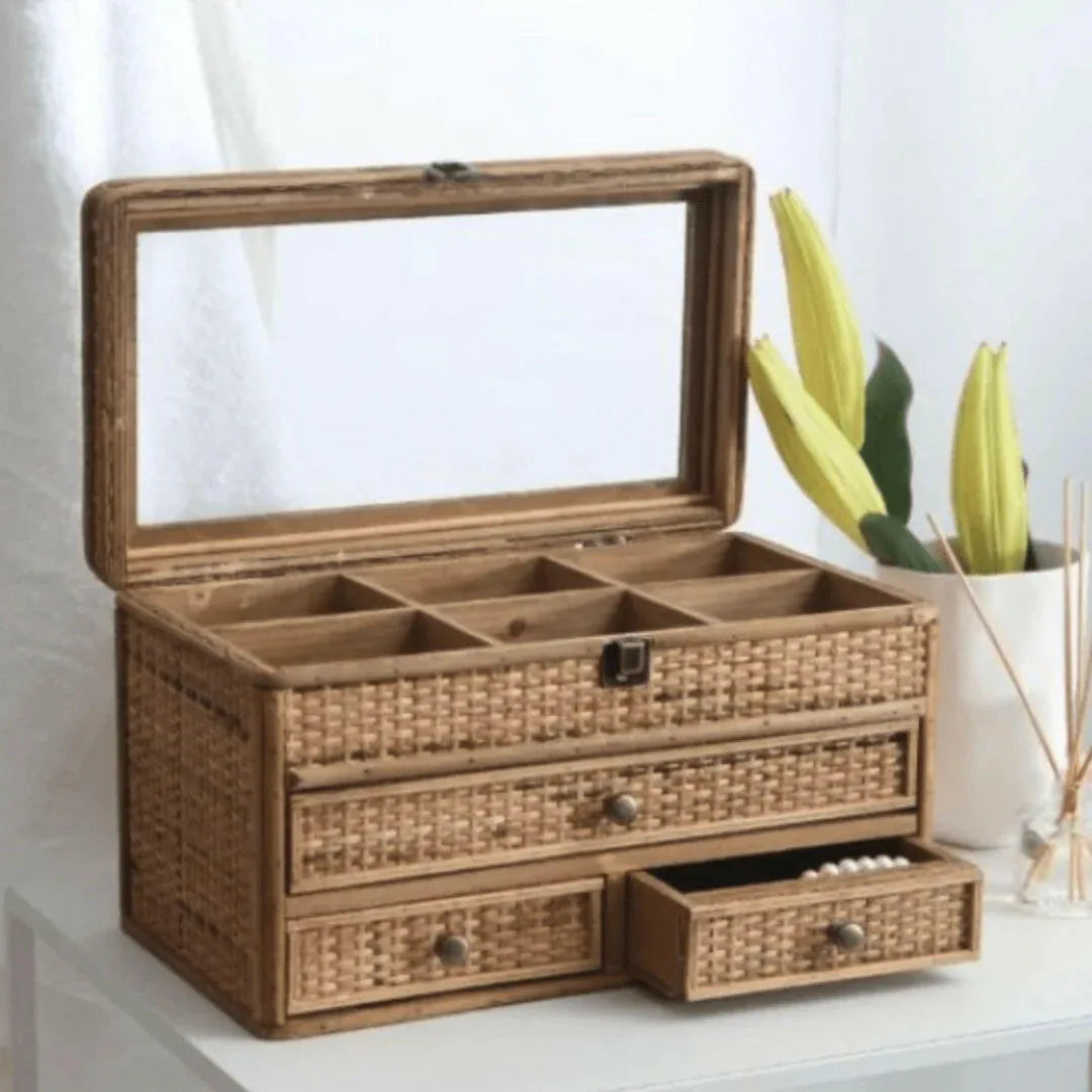 Weave Jewellery Box - Natural – High quality House of Dudley homewares