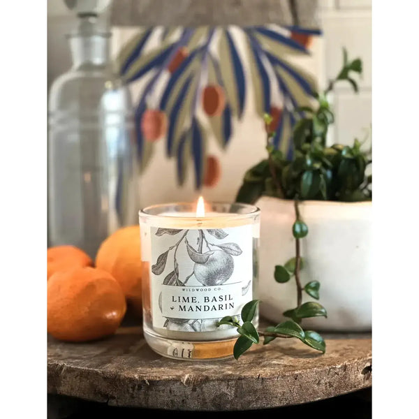 Wildwood Candle - Lime, Basil + Mandarin-Candle-House-of-Dudley