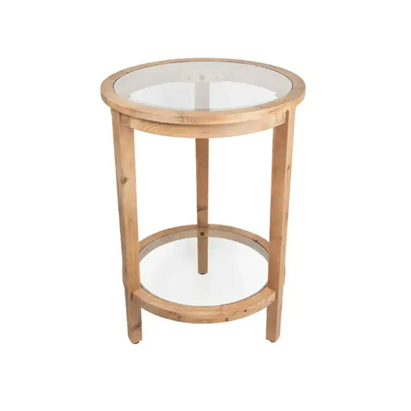 Yass Timber Double Shelf Side Table – High quality House of Dudley homewares