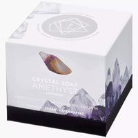Thumbnail for Summer Salt Body's Crystal Soap - AMETHYST - Lavender is a unique cleansing product infused with the powerful energies of Amethyst Crystal. This ethereal soap not only cleanses your skin but also helps to dispel negative energy, promoting a sense of
