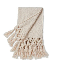 Thumbnail for Ava Boucle Tassel Throw