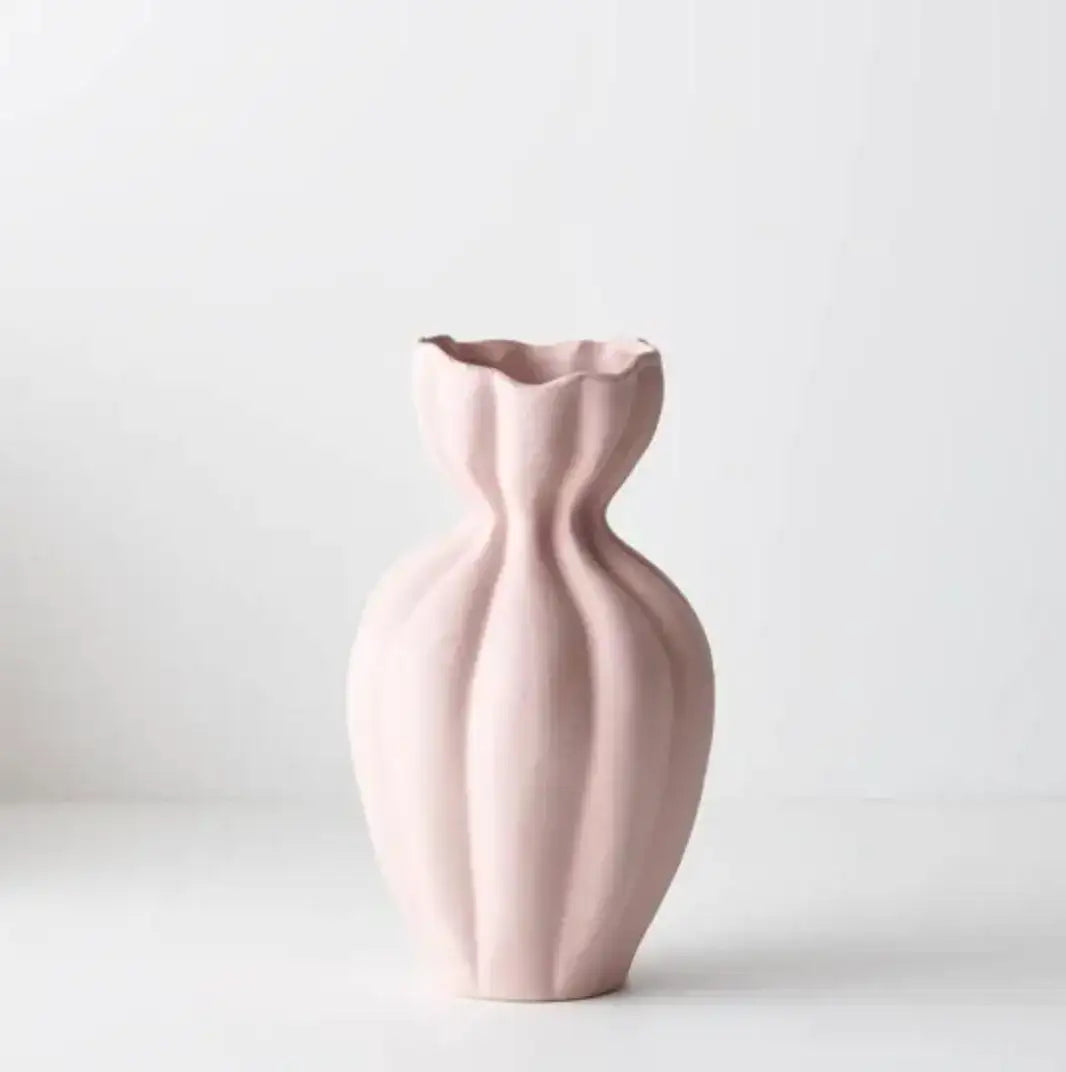 Basma Vase - Light Pink30cm