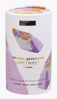 Thumbnail for Crystal Bath Bomb - Amethyst - Lavender