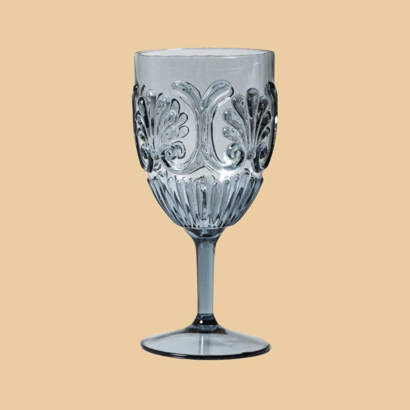 Flemington Acrylic Wine Glass - Blue