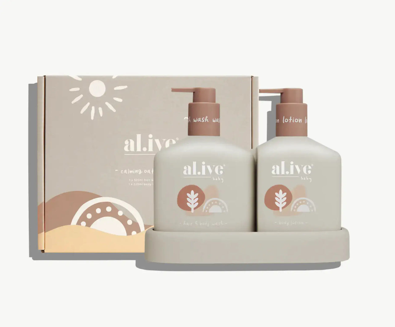 al.ive - Calming Oatmeal Baby Duo