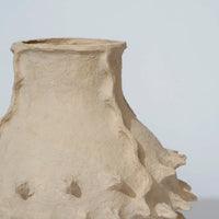 Thumbnail for Cotton Mache Seedpod Vessel - Honey