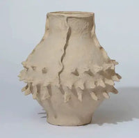 Thumbnail for Cotton Mache Seedpod Vessel - Honey