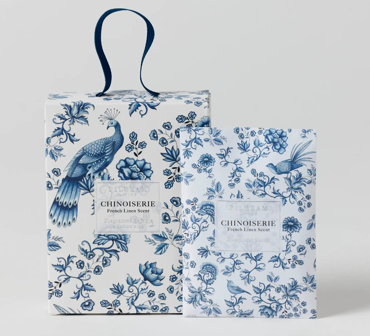 Scented Mini Sachets - Chinoiserie - French Linen