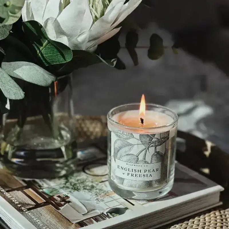 Wildwood Candle - English Pear + Freesia