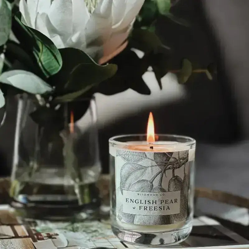 Wildwood Candle - English Pear + Freesia