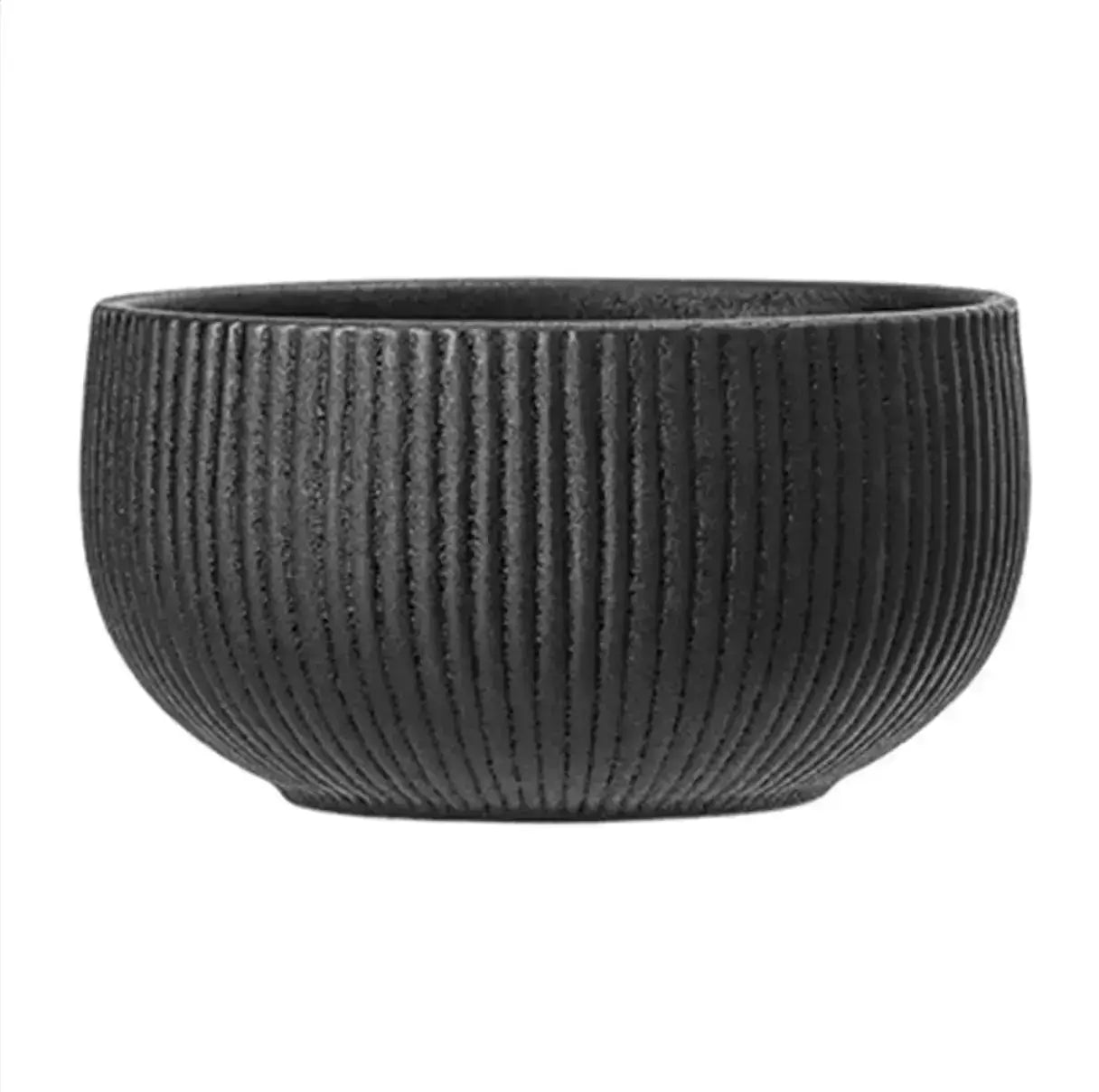 A French Bazaar Neri Bowl on a white background.