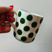 Thumbnail for Mug - Forest Green Spot