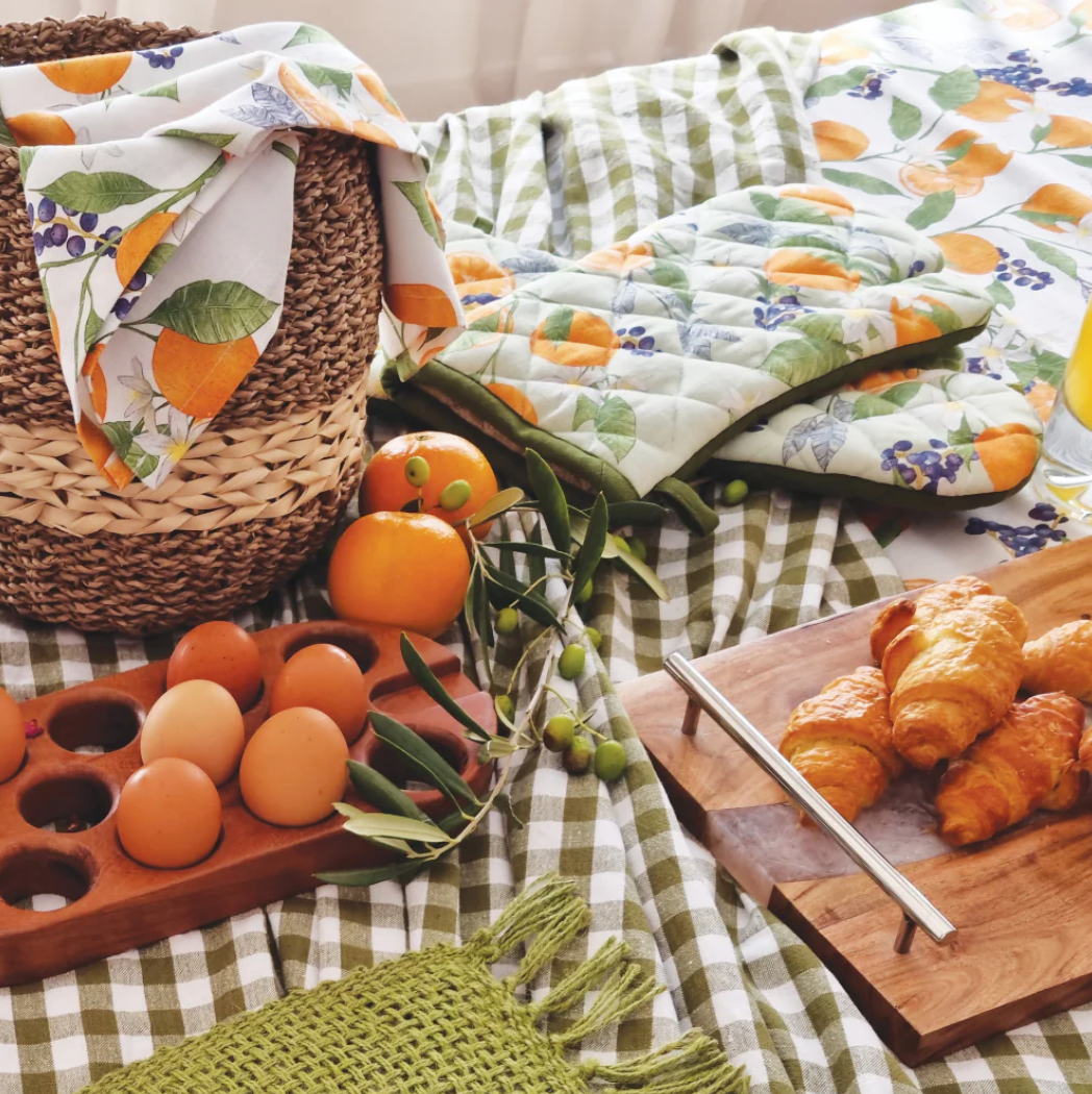 Tablecloth Ginny Bayleaf Rectangle - 150x270cm