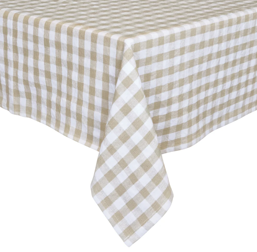 Tablecloth Ginny Grey Beige Rectangle - 150x270cm