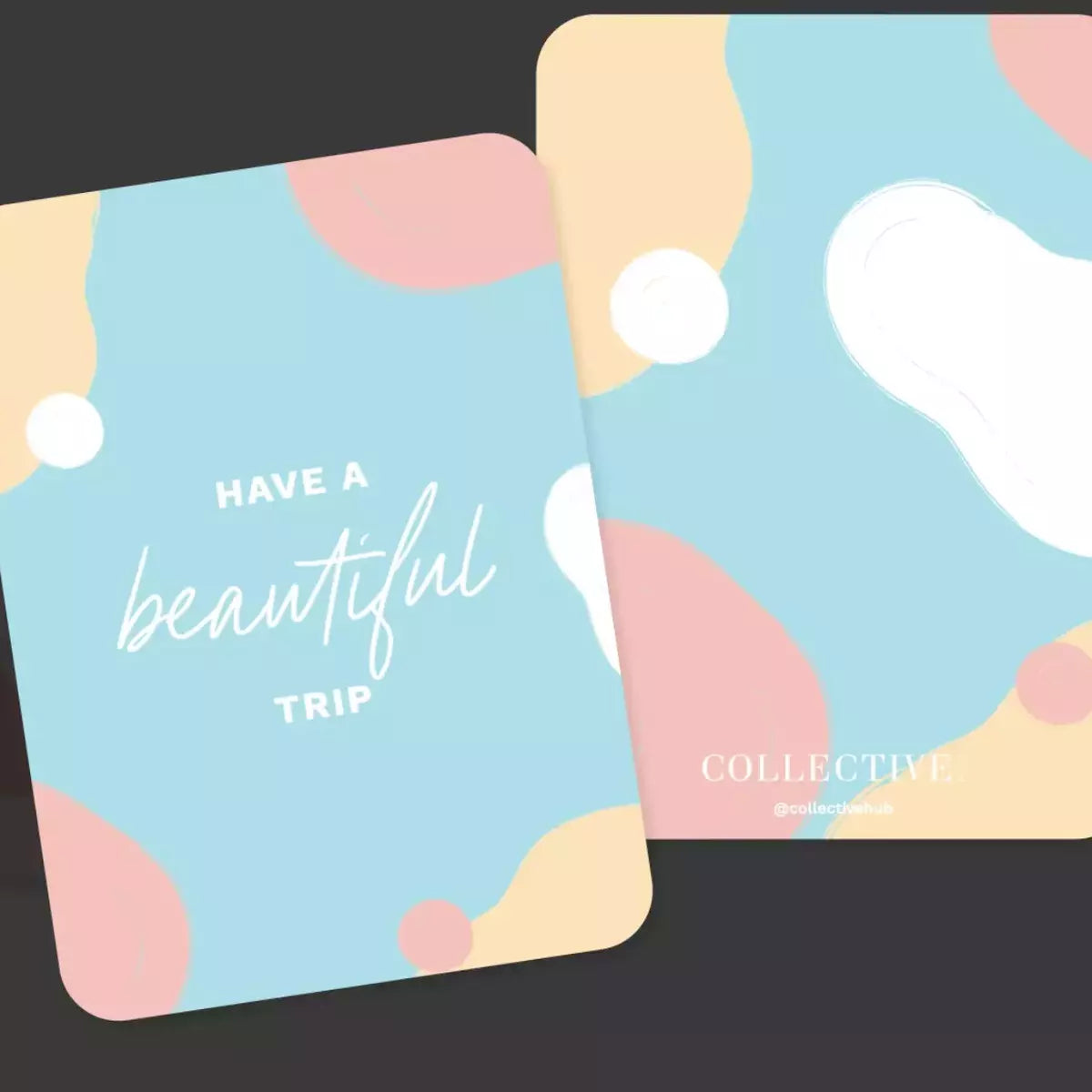 Brighten your trip with Collective Hub's beautifully designed Kindness Cards.