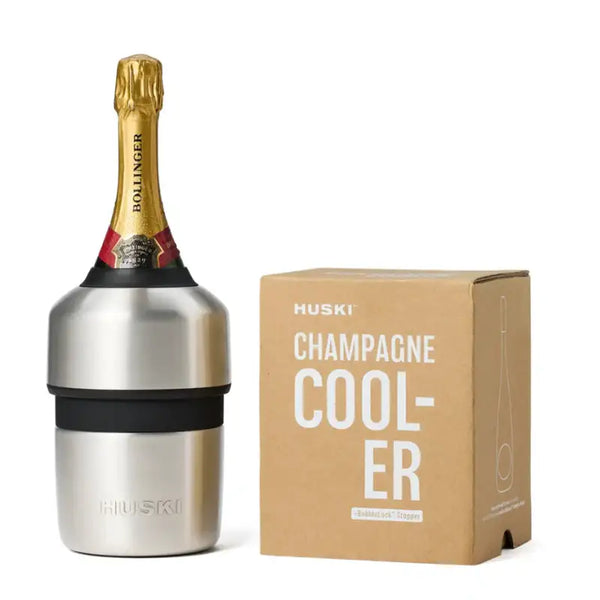 Huski Champagne Cooler -Brushed Stainless