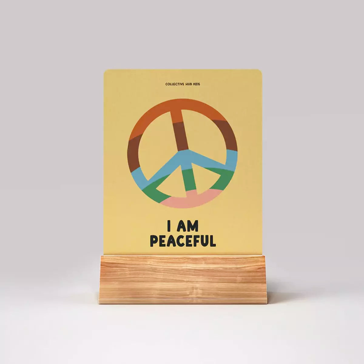 I am a Learning About Me greeting card for kids by Collective Hub.