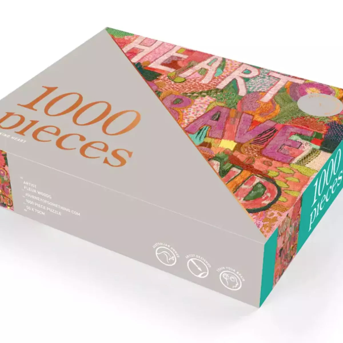 1000 Piece Puzzle - Kind Heart Brave Mind