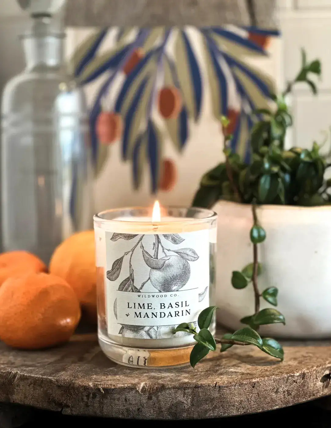 Wildwood Candle - Lime, Basil + Mandarin