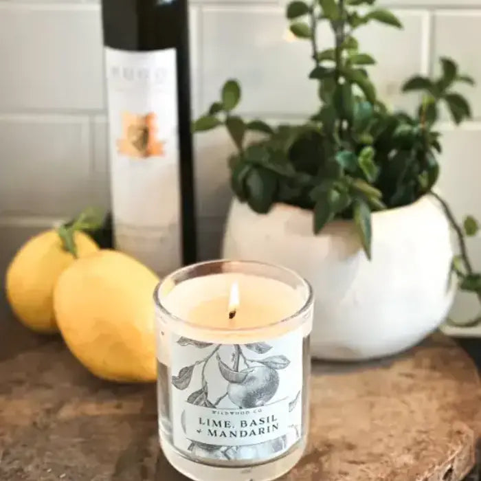 Wildwood Candle - Lime, Basil + Mandarin