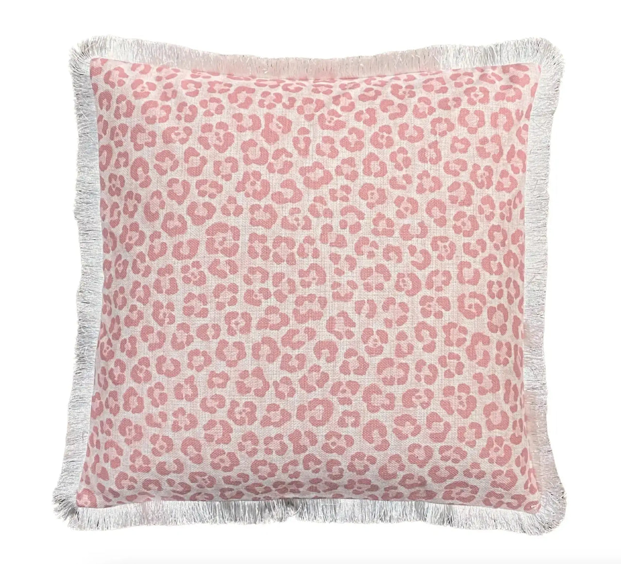 Pink Leopard Cushion