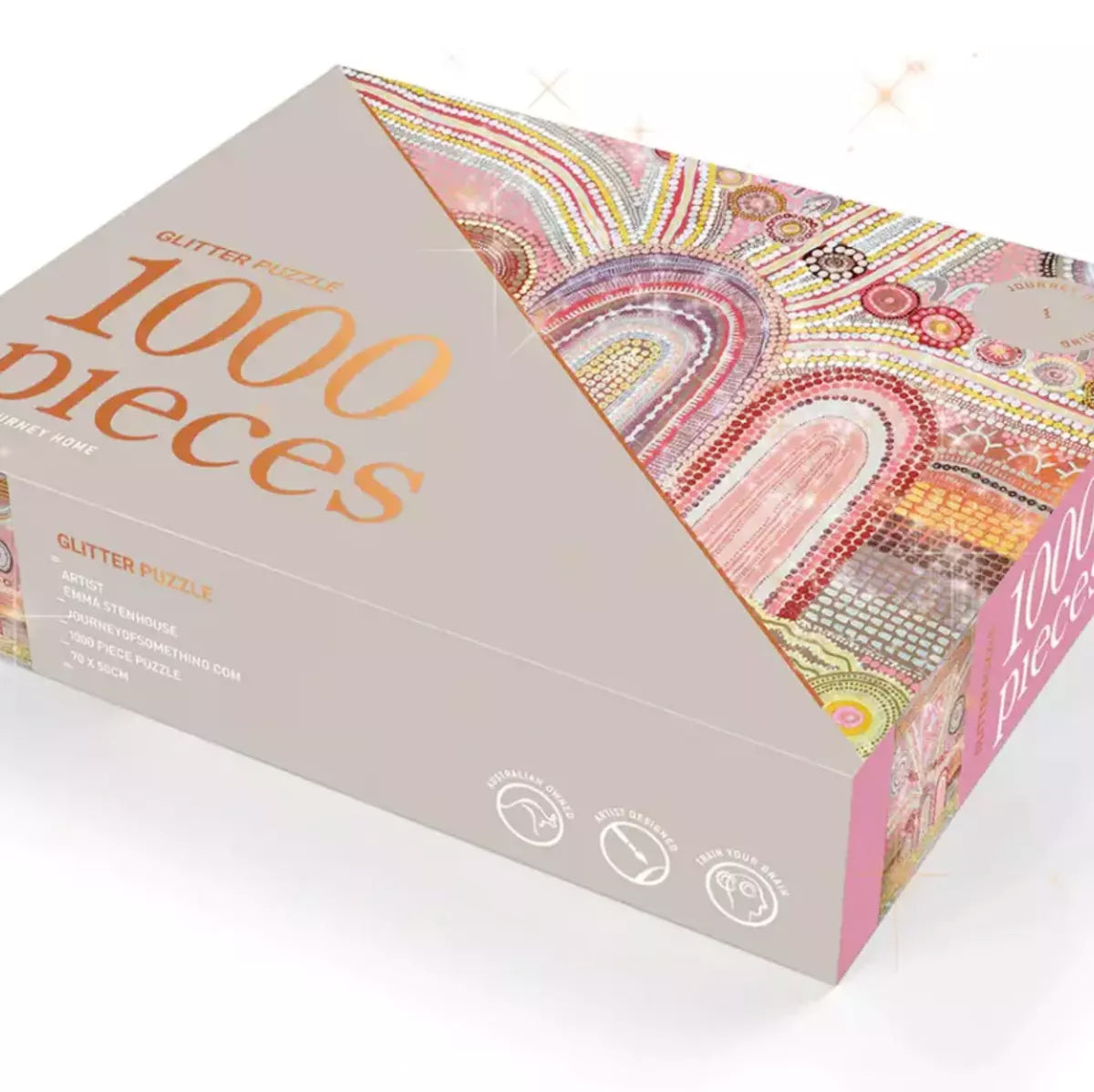 1000 Piece Glitter Puzzle - Journey Home