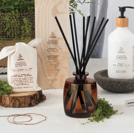 Vanilla, Lavender & Geranium Reed Diffuser – Flourish by Urban Rituelle