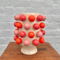 Thumbnail for Small Bubble Vase - Pink & Orange