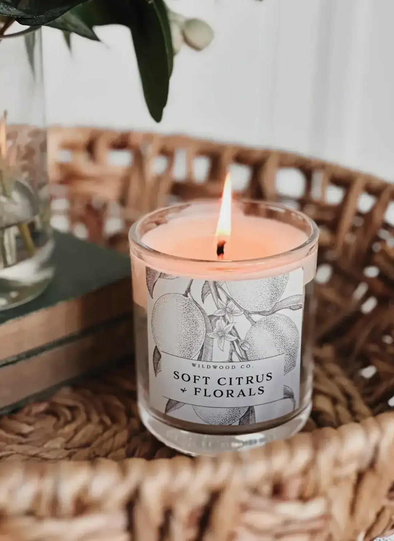 Wildwood Candle - Soft Citrus + Florals