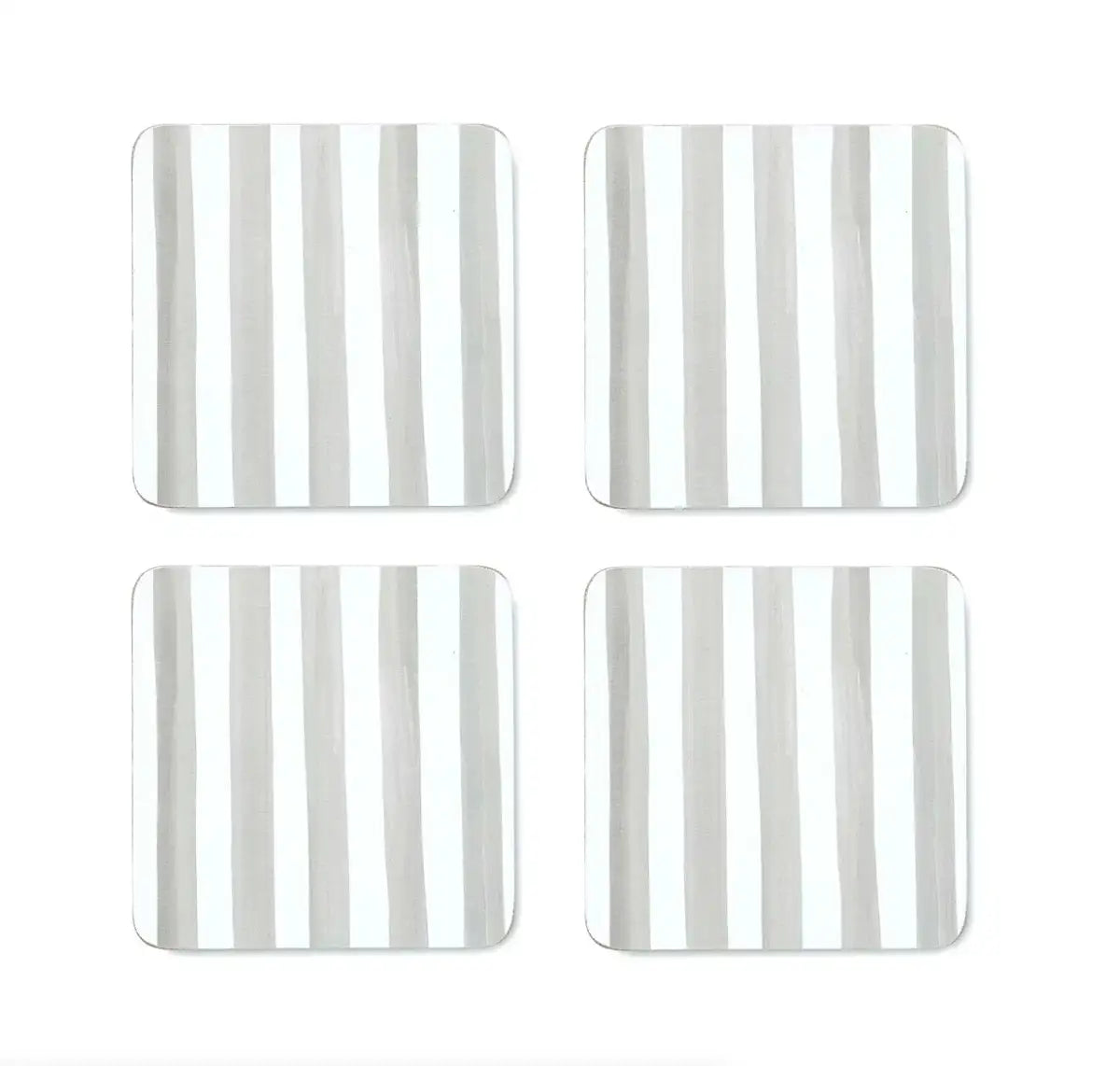 Coasters Taylor Stripe Square Neutral - S/4