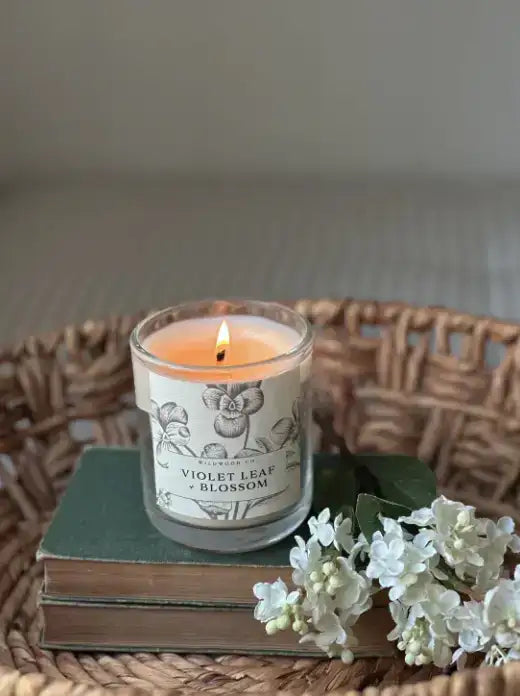 Wildwood Candle - Violet Leaf + Blossom